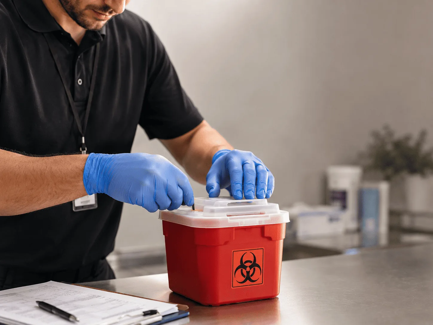 Why choose Sharps Waste Disposal in Kawkawlin, MI